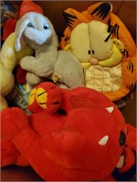 Large Lot of Stuffed Animals and Kids Meal Prizes
