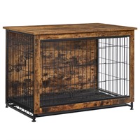 Feandrea Dog Crate Furniture, Side End Table, Mode