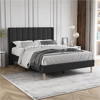Zoophyter Upholstered Platform Bed Frame Full Size