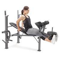 Marcy Standard Weight Bench Incline with Leg Devel