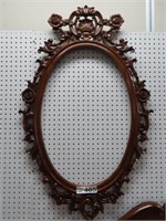 Small Oval Mirror Frame
