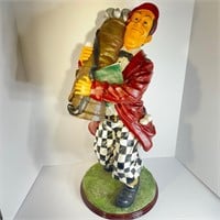 Gentleman Golfer Resin Statue Figure