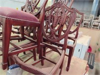 Set 6 Shield Back Dining Chairs