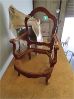 Jean-Etienne Saint Georges Salon Chair unpolished