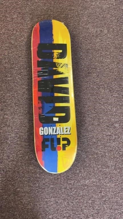 David Gonzalez Flip skateboard deck | Live and Online Auctions on HiBid.com