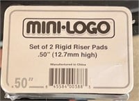 Mini Logo Set Of Riser Pads
