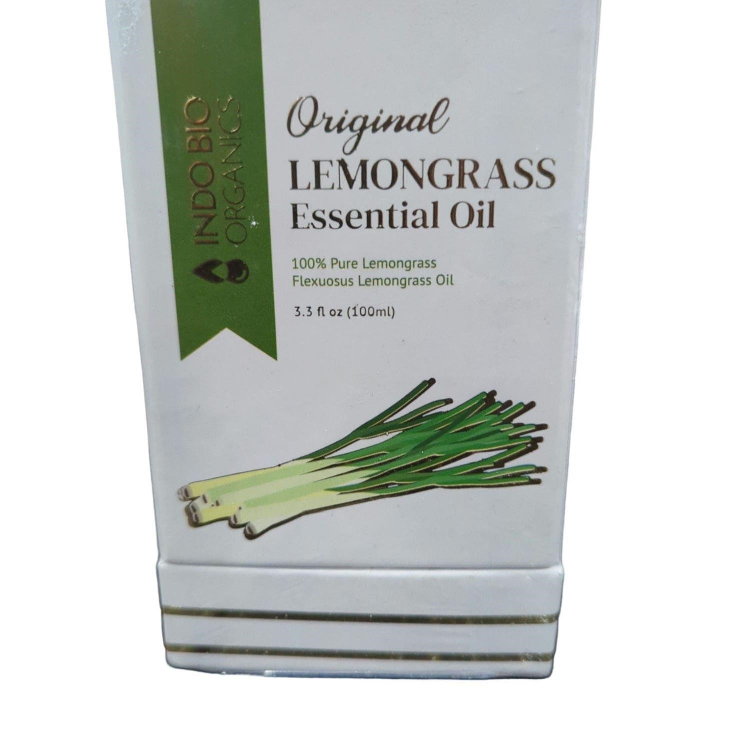 Indo bio organics lemongrass essential oil