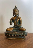 Brass Buddhist 4"