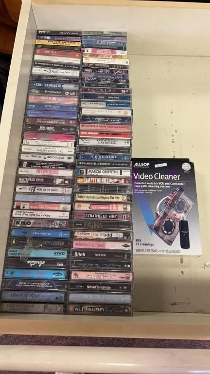 Cassette tapes - large lot