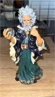 Plastic Wizard Statue 8"
