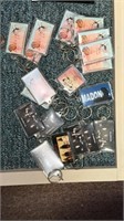 Lot of Music Keychains