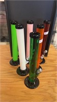 Tobacco bongs -lot of 6