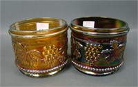 Two N'Wood Grape & Cable Powder Jar Bottoms Only