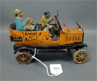 Tin Wind Up1930's Marx Amos & Andy Fresh Air Cab