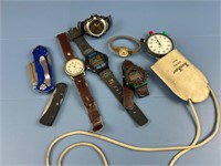 WATCHES & POCKET KNIVES VINTAGE