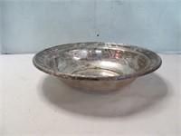 Ornate Sterling Silver Serving Bowl