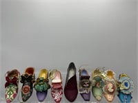 Ashton Drake & just the right shoes ornaments
