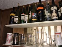 Beer Mug Collectibles & Bottles