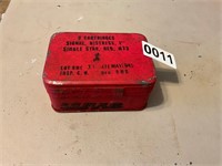 3 Signal Flares May 1945 - Unopened - Red