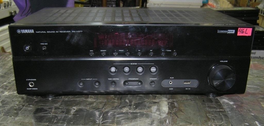 Yamaha natural sound AV receiver