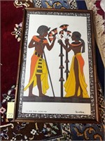 Tur Ankh Amen And His Wife Art Piece