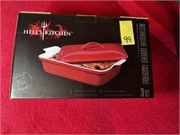 Hell's Kitchen 3 Qt. Slow Cooker Casserole Pan