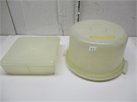 Tupperware Cake & Other Container