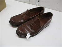 Mens Leather Penny Loafers