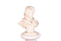 ANTIQUE ITALIAN MARBLE BUST