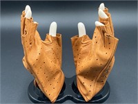 Leather Driving Gloves, Small
