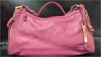 Bright Pink Leather Cole Haan Purse / Bag ,