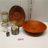 Wooden Bowl and More