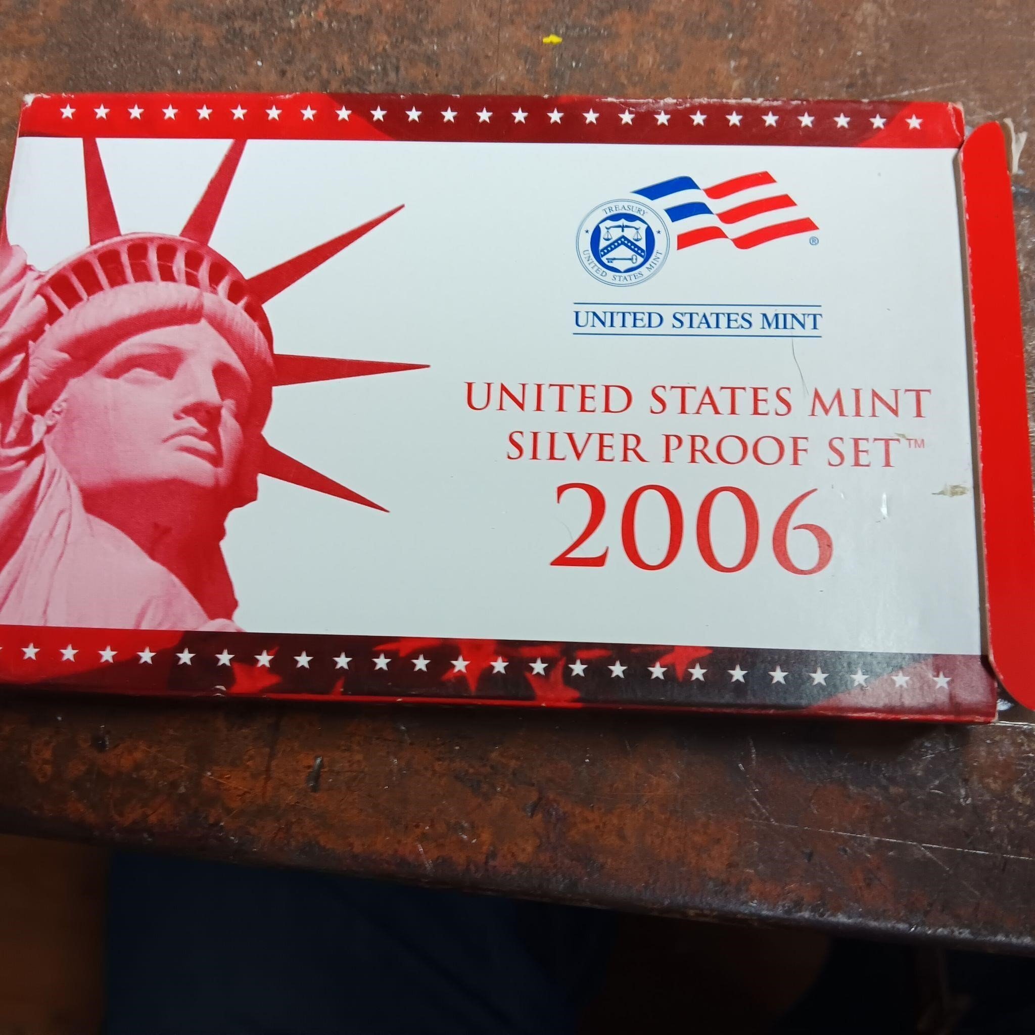 2006 US Silver Proof Mint Set