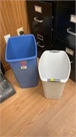 Office trash cans