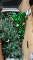 Christmas tree with lights white unverified (