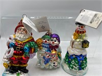 Christopher radko Christmas ornaments