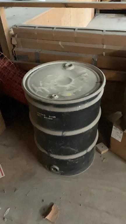 55 gallon barrel, gasket, snow fence