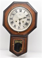 Alaron Regulator 31-Day Pendulum Wall Clock w/ Key