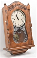 Ansonia "Lord, Through This Hour" Wall Clock