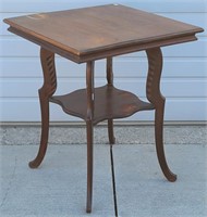 Antique Wood Parlor Table