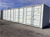 40' High cube multi door storage container