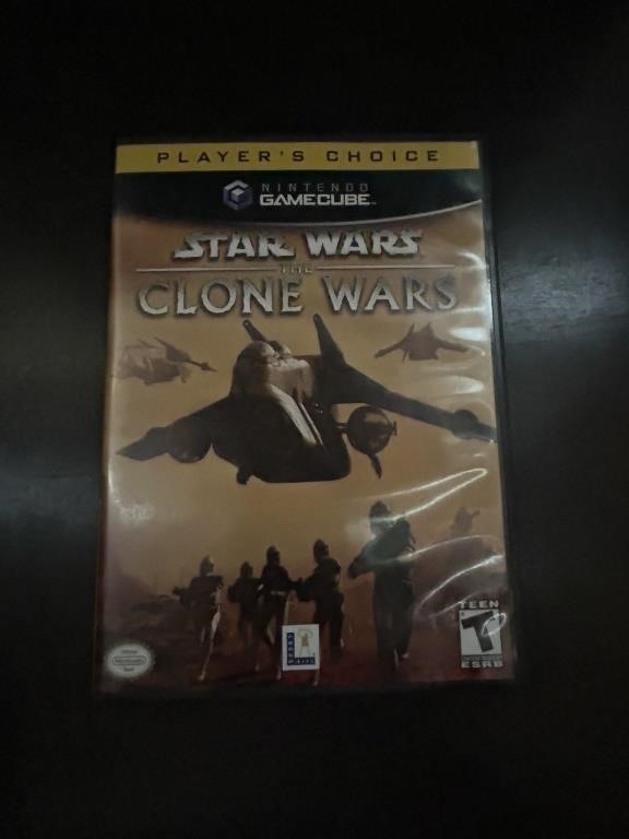 Star Wars Clone Wars Nintendo Gamecube Game