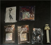 Star Wars PEZ, Key Chain, Assorted Lot