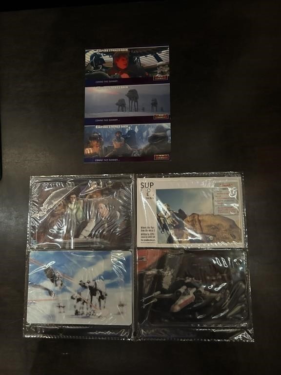 Star Wars Assorted Lot of Movie Cards