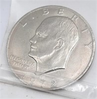 1972-D Eisenhower Dollar