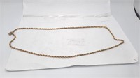 14K Gold 20" Rope Chain  11.1 Grams