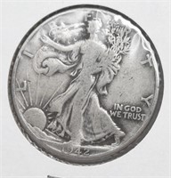 1942-P Walking Liberty Half Dollar