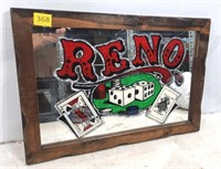 Reno Graphic Vintage Mirror 20 1/4 x 14 1/4