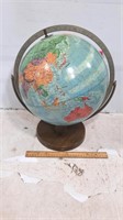Reploge Sterero Relief Globe with Metal Stand -