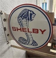 FORD SHELBY Mustang Cobra 17" 2 sided flange sign
